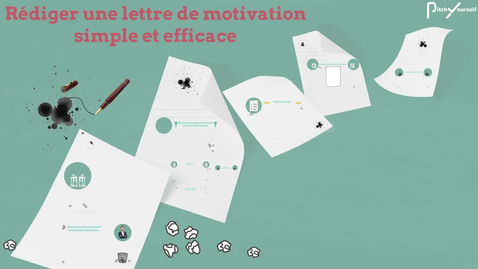 Miniature vidéo - Rédiger une lettre de motivation simple et efficace